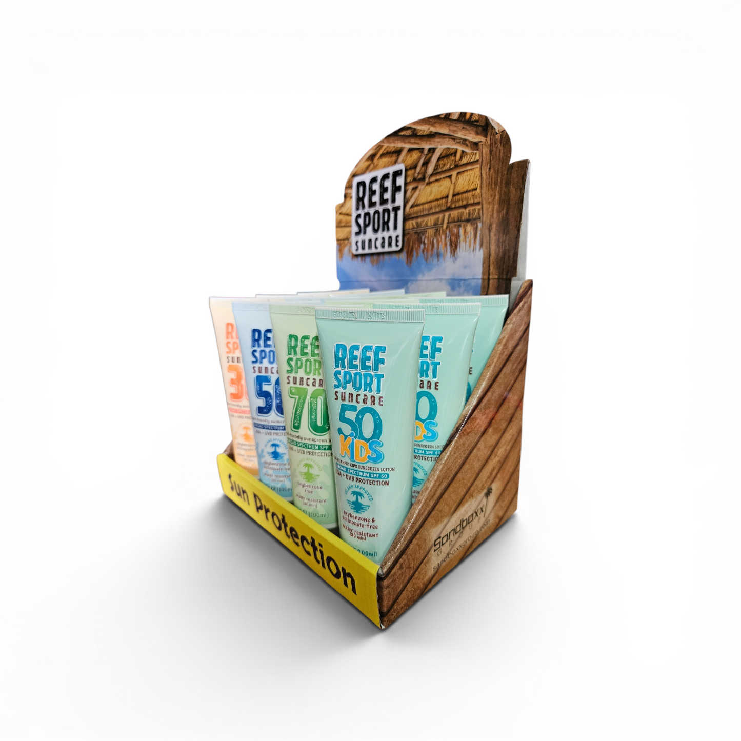 REEF LOTION w/ KIDS PRE-PACK  - 16pcs    3.4z
