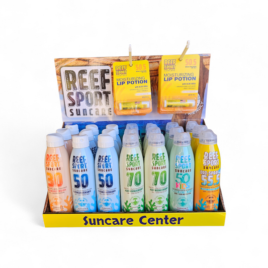 REEF SPRAY w/ SPF 70 - Spray 21pc + LIP (24pc)