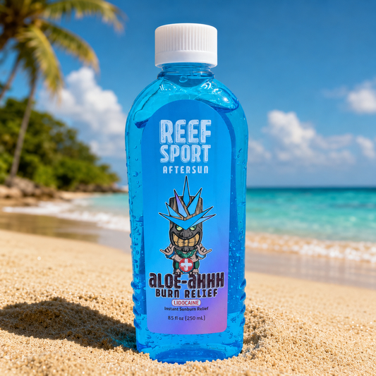 REEF ALOE-Ahhh GEL - BLUE             (w/ Lidocaine)