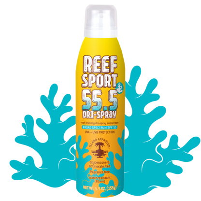 REEF SPORT "DRI-SPRAY" SPF 55.5        (Fragrance Free)