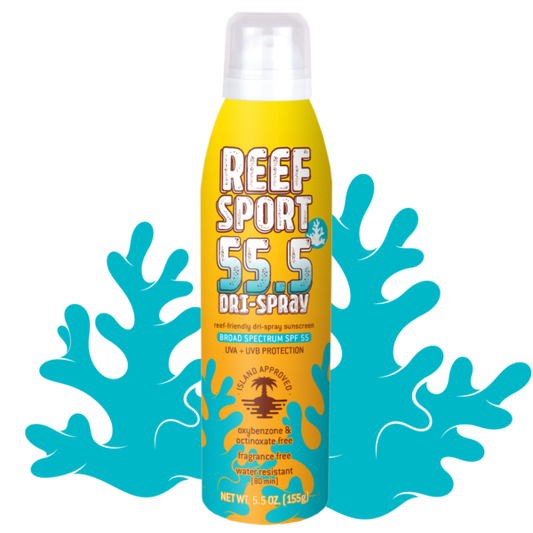 REEF SPORT "DRI-SPRAY" SPF 55.5        (Fragrance Free)
