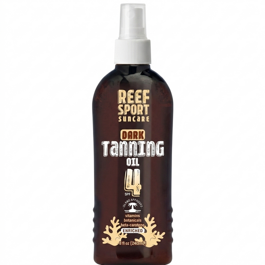 REEF TAN OIL SPF 4       "Dark Exotic Oil"